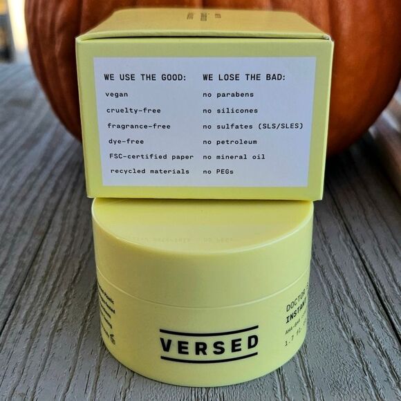 VERSED Doctor's Visit Instant Resurfacing Mask NEW - Picture 3 of 16